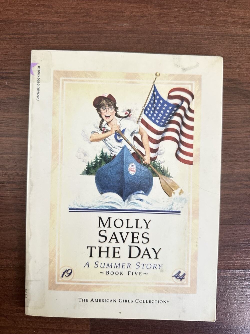 Molly Saves the Day Valerie Tripp 1992 1st Scholastic American Girl Ex-Library
